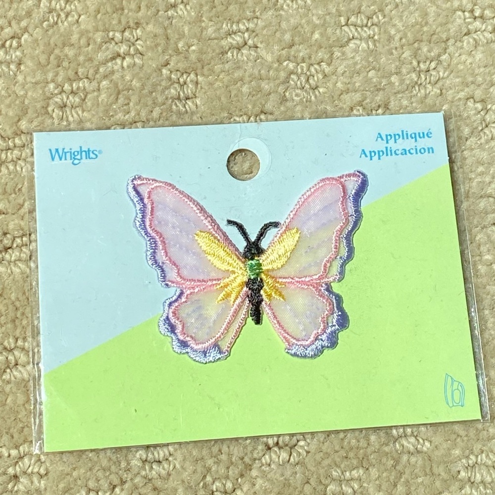 🧚🏼‍♀️ 5 for $25 Butterfly Iron On Patch